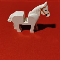 LEGO Minifigures White Horse