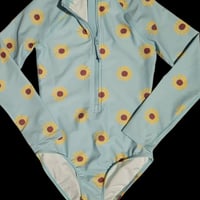 Gallery image 2 for GAP Girl's One-Piece Long-Sleeved Swimsuit, Size 8