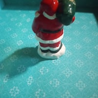 Gallery image 1 for Porcelain Santa Claus Holiday Ornament