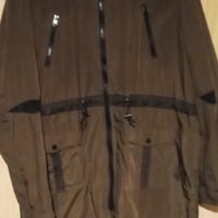Betsey Johnson Anorak Hooded Parka Jacket, XL
