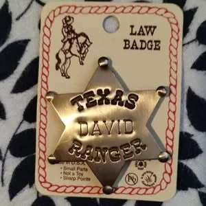 Gallery image 1 for Law Badge Texas Ranger David
