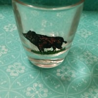 Gallery image 3 for Vintage WildLife Shot Glasses, Set of 4