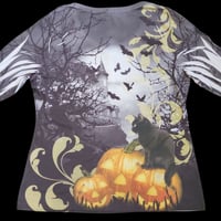 Gallery image 2 for Holiday Traditions Women's Halloween Shirt. XL
