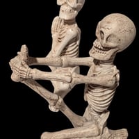 Gallery image 1 for Halloween Decor, Set of Skeletons in Yoga Poses