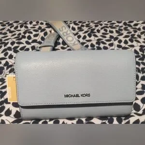 Gallery image 1 for Michael Kors Jet Set Large Zip Around Crossbody