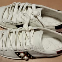 Gallery image 1 for Gucci Ace Studded Leather Sneaker