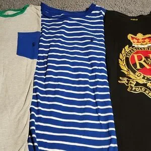 Polo by Ralph Lauren Kids Striped Blue Shirt