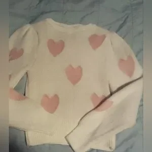Gallery image 1 for Miss Selfridge Heart Sweater