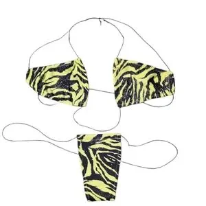 Gallery image 1 for 2-Piece Elastic String Bikini, Size Small
