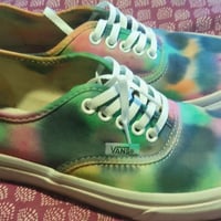 Vans Custom Tie Dye Shoes