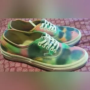 Vans Custom Tie Dyed Casual Sneakers
