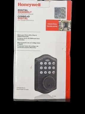 Gallery image 1 for Honeywell Digital Deadbolt w/Electric Keypad