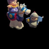 Gallery image 2 for Fisher-Price Little People Castle Horse, Knight, & Queen