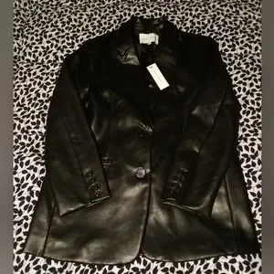 Gallery image 1 for Rebecca Minkoff Leather Blazer