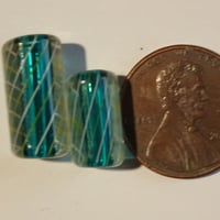 Gallery image 1 for Set of 2 Handcrafted Glass Beads