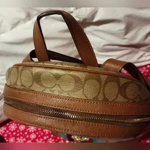 Gallery image 3 for Coach Kenley Signature Backpack w/Stripe