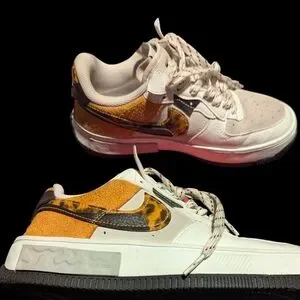 Gallery image 5 for Nike Air Force 1 Fontanka Tortoise Shell Sneakers