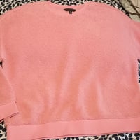Banana Republic Fuzzy Pink Sweater, Medium