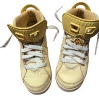 Gallery image 2 for Jordan 6 Retro Dynamic Yellow Floral Sneakers