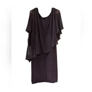Gallery image 4 for Scarlett Asymmetrical Plus Size Dress