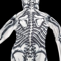 Gallery image 1 for HalloweenCostumes.com Kids Full Body Skeleton Costume + Gloves