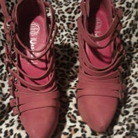 Gallery image 1 for Jeffrey Campbell for Havana Last Suede Strappy Heels