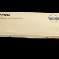 Arteck HW192 Stainless Steel 2.4G USB Wireless Keyboard
