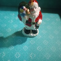 Porcelain Santa Claus Holiday Ornament