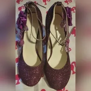 Gallery image 3 for Get More Beauty Glitter Platform Stiletto High Heeled Shoes
