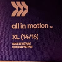 Gallery image 2 for All In Motion Girl's Windbreaker, XL (14/16)