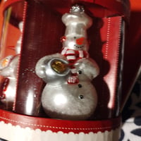 Gallery image 1 for Williams-Sonoma Snowman Chefs Holiday Ornament Set