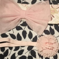 Gallery image 3 for Cloud Island 3-Pack Pants & Bows, Newborn