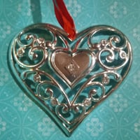 Gallery image 1 for Lenox Sparkle & Scroll Set of Holiday Ornaments