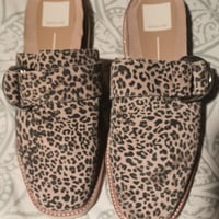 Gallery image 2 for Dolce Vita Suede Cow Hair Mules, 8