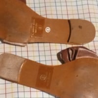 Gallery image 2 for Glister Velvet Slide Sandals, 8