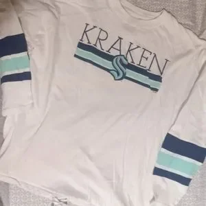 Seattle Kraken Shirt, Youth Size 8/10