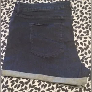 Gallery image 2 for Universal Thread Plus Size Denim Shorts, Size 26W