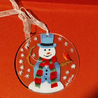 Wm McGrath Snowman Ornament