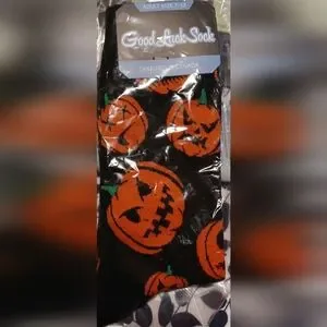 Gallery image 1 for Good Luck Socks-Pumpkins
