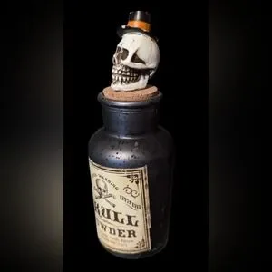 Gallery image 2 for Halloween Decor Set of 2 Magic Bottles