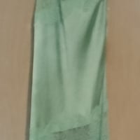 Gallery image 4 for Forever 21 Lace Trim Satin Cowl Maxi Dress, Small