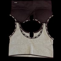 Gallery image 2 for AEROPOSTALE 2-Pack Seamless Comfort Bras, Small