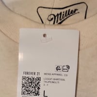 Gallery image 2 for FOREVER 21 Miller Highlife Cotton Crewneck T-Shirt