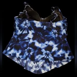 Gallery image 1 for Aqua Green Bathing Suit Top, Womens Large