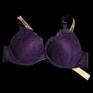 Victoria's Secret Bombshell Push-Up Bra w/Shine Straps