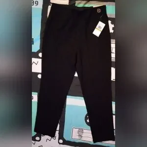 Gallery image 2 for Michael Kors Straight Ankle Pull On Pants