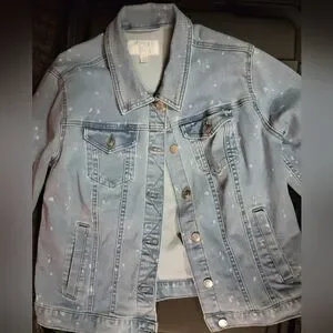 Gallery image 1 for Time and Tru Youth Jean Jacket 14/16