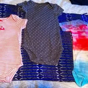 Gallery image 3 for Trio of Infant Onesies, 6 Months