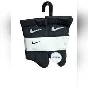 Gallery image 1 for Nike 6-Pack Cushioned Dri-Fit Crew Socks