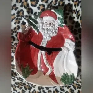Gallery image 4 for OCI Fitz & Floyd German Santa Serving Plate